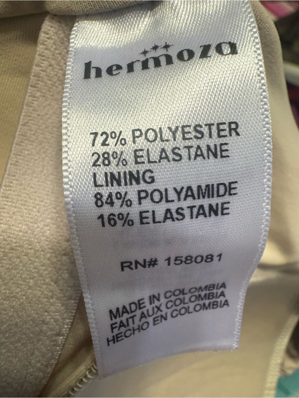 Hermoza two piece swimsuit Polynesian leaf print brand new with tags only tried - Picture 2 of 16